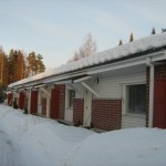 Snörasskydd plåttak - Nyhet -Snösmältning pågår  - Laihia City 2011-03-31