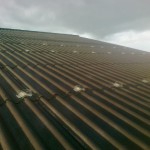 Snörasskydd för etenittak