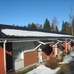 Snörasskydd för plåttak - Nyhet - Snösmältning pågår i Laihia City 2011-04-09