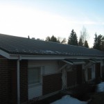 Snörasskydd för plåttak - Nyhet - Snösmältning pågår i Laihia City 2011-04-11